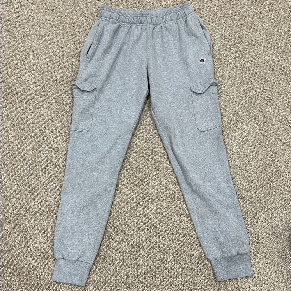 Champion Mens Gray Jogger Pants